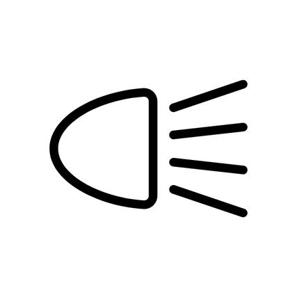 Icon illustrating lights at Castrol Auto Service Northcliff.